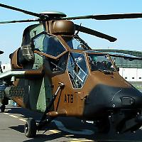 Ein französischer Helikopter vom Typ "Tiger" <br/>Foto von Rubbel